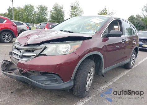 2013 Honda Cr-V Lx из США, поврежденный, VIN 5J6RM4H34DL085442